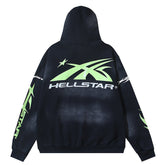Hellstar Meteor Pattern Sport Hoodie